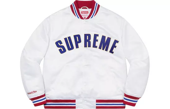 Куртка Mitchell & Ness X SS21 унисекс Supreme, голубой