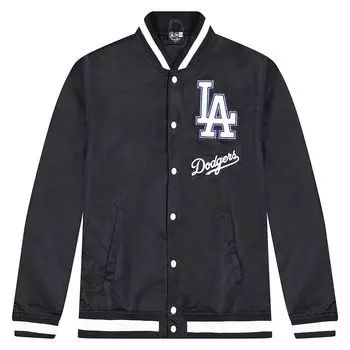 Куртка MLB LOS ANGELES DODGERS LOGO SELECT VARSITY JACKET New Era, цвет Schwarz