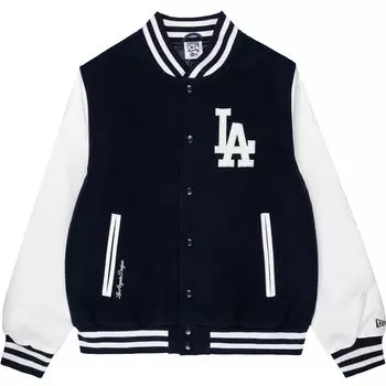 Куртка MLB LOS ANGELES DODGERS WORLD SERIES VARSITY JACKET New Era, цвет Blau