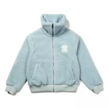 Куртка MLB New York Yankees Lambs Wool Jacket Unisex Green, цвет mint