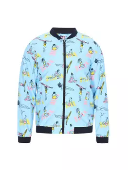 Куртка MO, цвет light blue multicolor