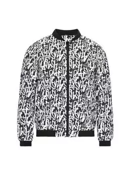 Куртка MO, цвет white black