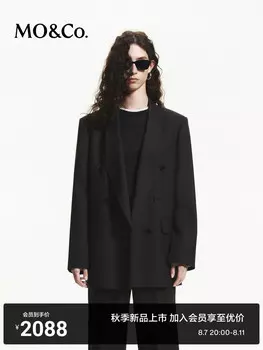 Куртка Moco Moanke с деконструированным воротником, темно-серый