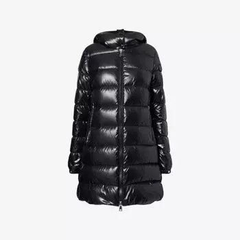 Куртка Moncler Courcelles с капюшоном, черный