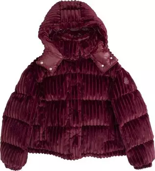 Куртка Moncler Daos Cowneck Corduroy Jacket 'Burgundy', красный