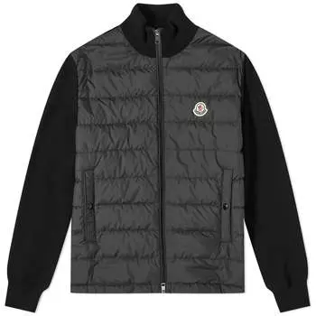 Куртка Moncler Down Knit, черный