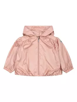 Куртка Moncler Enfant с нашивкой-логотипом, розовый