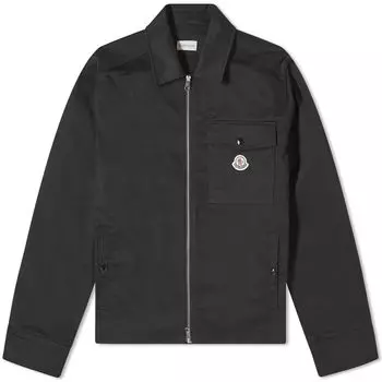 Куртка Moncler Garbardine Double Zip, черный