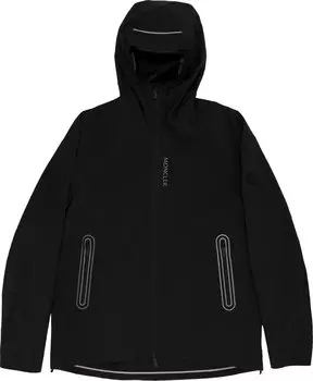 Куртка Moncler Girel Zip Up Jacket 'Black', черный