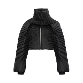 Куртка Moncler x Rick Owens Radiance Convertible 'Black', черный