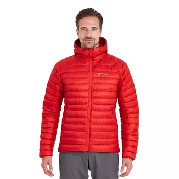 Куртка Montane Anti-Freeze Down Hooded, красный