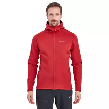 Куртка Montane Fury Hooded Fleece, красный