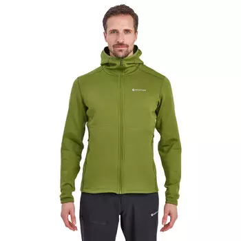 Куртка Montane Fury Hooded Fleece, зеленый