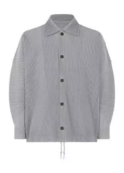 Куртка monthly color august Homme Pliss Issey Miyake, серый