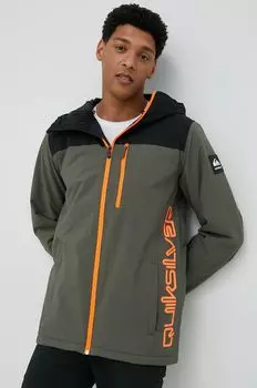 Куртка Мортон Quiksilver, зеленый