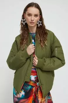 Куртка Moschino Jeans, зеленый