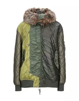 Куртка Moschino, зеленый