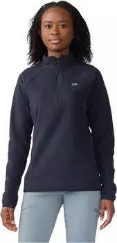 Куртка Mountain Hardwear Microchill1/4 Zip Pullover, черный