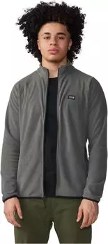Куртка Mountain Hardwear MicrochillFull Zip Jacket, цвет Foil Grey Heather