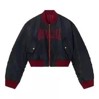 Куртка Mowalola Tyson Reversible Bomber Jacket 'Black', черный