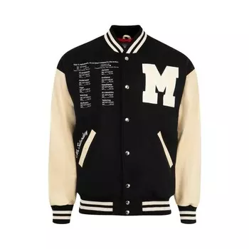 Куртка Mr. Saturday Varsity Jacket Black, черный