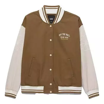 Куртка music lovers club bomber jacket 'brown beige' Vans, коричневый