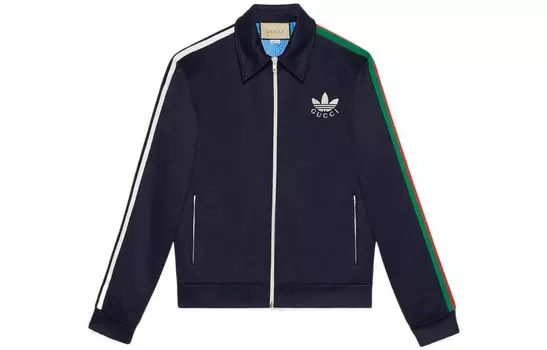 Куртка мужская Adidas X Gucci, темно-синий
