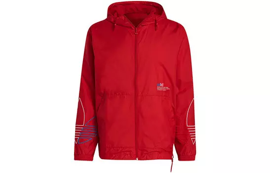 Куртка мужская алая Adidas Originals, цвет Scarlet