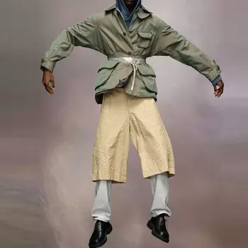 Куртка мужская армейский зеленый Maison Margiela, зеленый