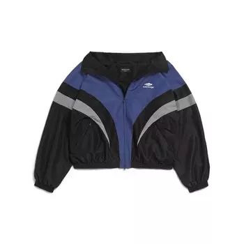 Куртка мужская Balenciaga 3b Sports Icon спортивная, черный