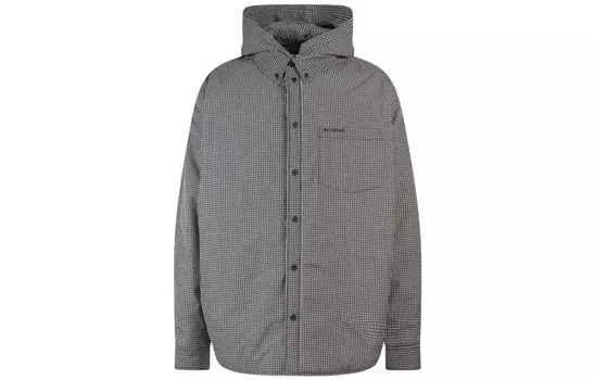 Куртка мужская Balenciaga, черный/белый