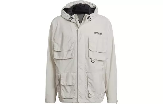 Куртка мужская белая Adidas Originals, белый