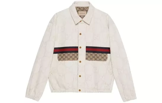 Куртка мужская белая Gucci, белый