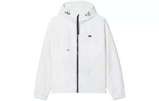 Куртка мужская белая Lacoste, белый