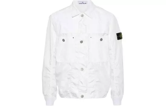 Куртка мужская белая Stone Island, белый