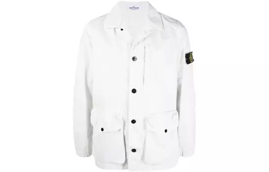 Куртка мужская белая Stone Island, белый