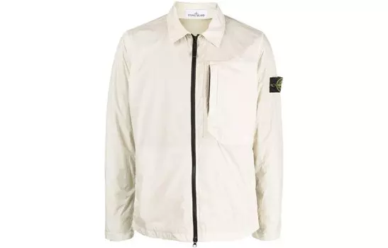 Куртка мужская белая Stone Island, белый