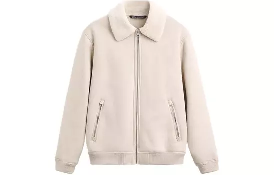 Куртка мужская белая Zara, белый