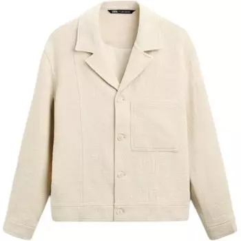 Куртка мужская белая Zara, белый