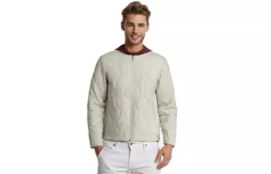 Куртка мужская белый протеиновая Lululemon
