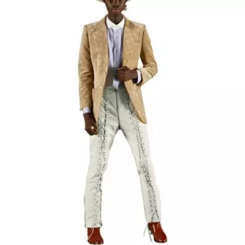 Куртка мужская бежевая Gucci, бежевый
