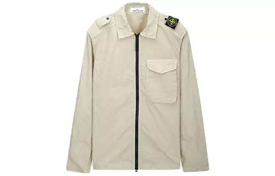 Куртка мужская бежевая Stone Island, цвет Apricot Cream