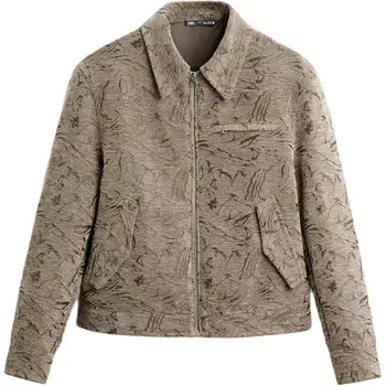 Куртка мужская бежевая Zara