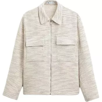 Куртка мужская бежевая Zara