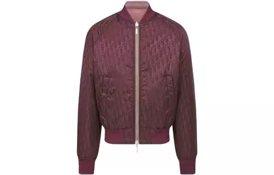 Куртка мужская бордовая Dior, цвет Burgundy