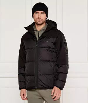Куртка мужская Boss Green стеганая из переработанного полиэстера, черный
