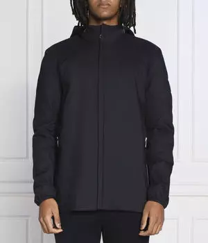 Куртка мужская Boss Green ветровка с капюшоном, синий