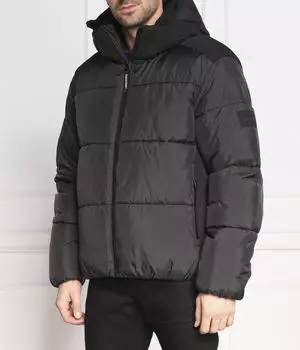 Куртка мужская Calvin Klein короткая с капюшоном, черный