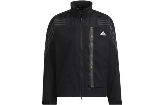 Куртка мужская черная Adidas, черный