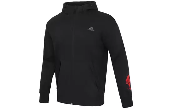 Куртка мужская черная Adidas, черный